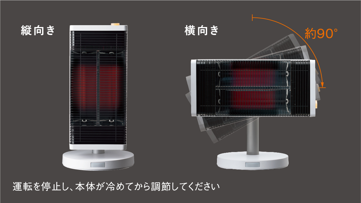 ダイキン　人感温度センサー　遠赤外線暖房機　セラムヒート 遠赤外線暖房機 セラムヒート 特長 （ぴちょんくんのお店取扱